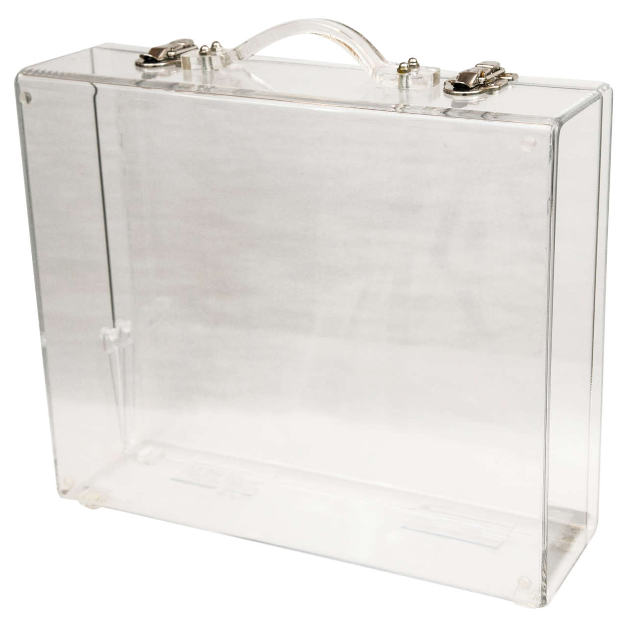 Custom made Lucite suitcase at 1stdibs