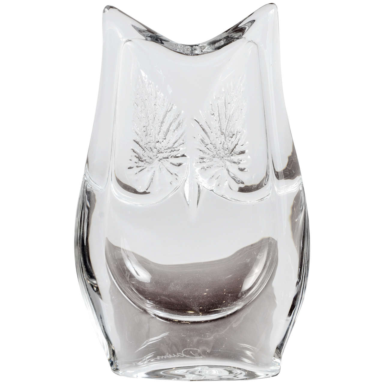 Daum Crystal 'Howl' Vase For Sale