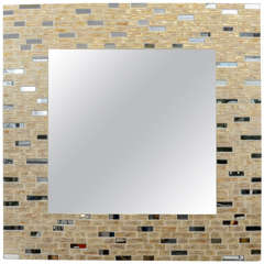 Large Mother of Pearl Mirror