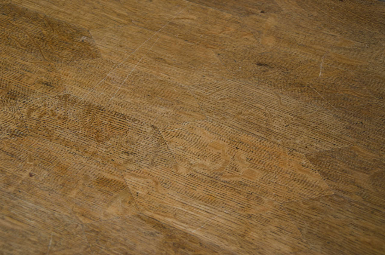 Mid-19th Century Oak Side Table 3