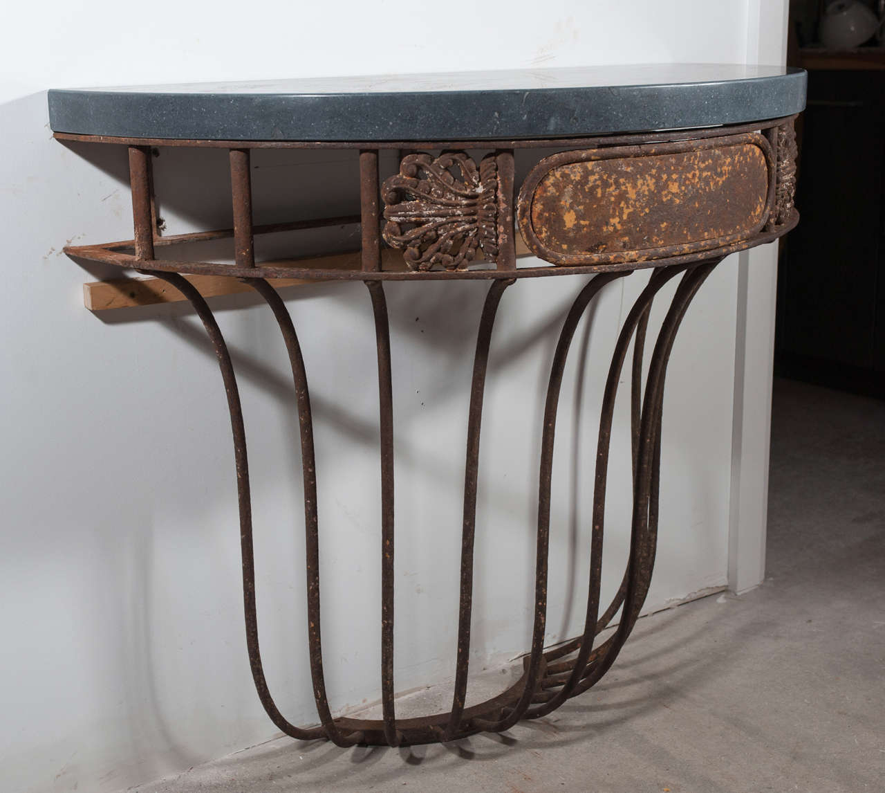 19th Century Console made from Stable Hay sack with 2