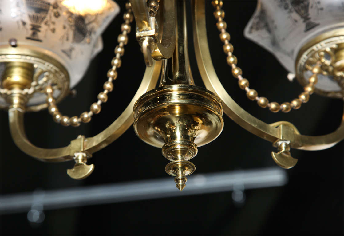 Victorian Antique Brass Light Fixture at 1stDibs antique copper light