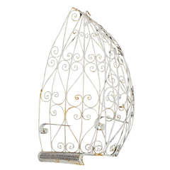 Mod Wrought Iron Hanging Egg Chair