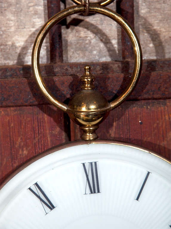 French Pocket Watch Wall Clock 1