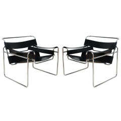 Pair of Knoll Wassily Chairs by Marcel Breuer
