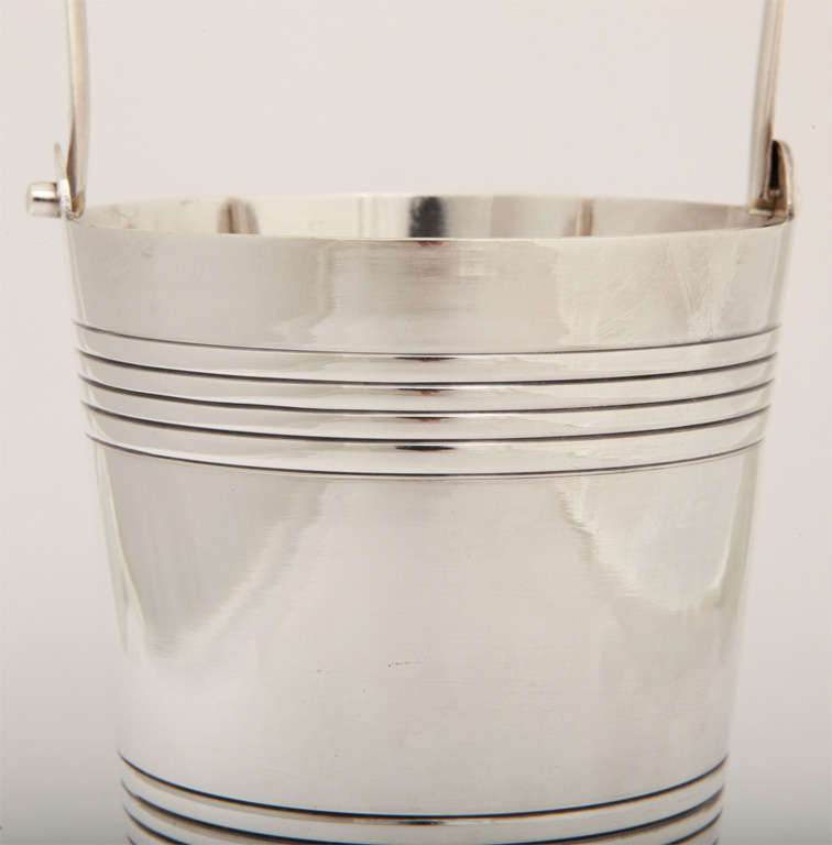 Signed Nickel Silver Mini Champagne Bucket 3