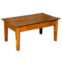 C.1860s French Cherry Coffee Table