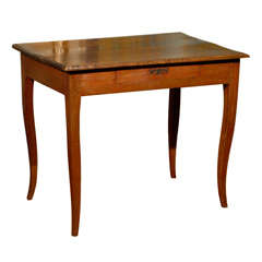 Turn of the Century French Cabriole Leg Side Table