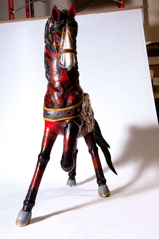 Folk Art An Early 19th Century Carousel Horse