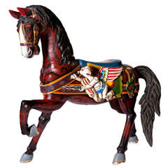 Antique An Early 19th Century Carousel Horse