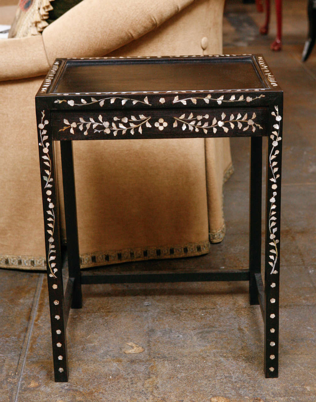 Unknown Nesting Tables with Mother-Of-Pearl Inlay