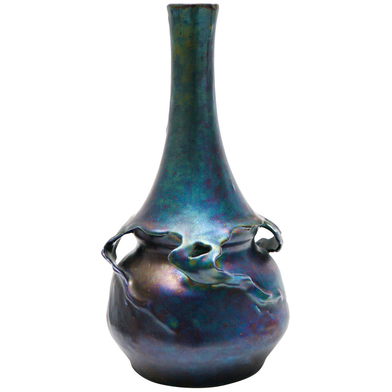 Turn-of-the-Century Art Nouveau Vase For Sale