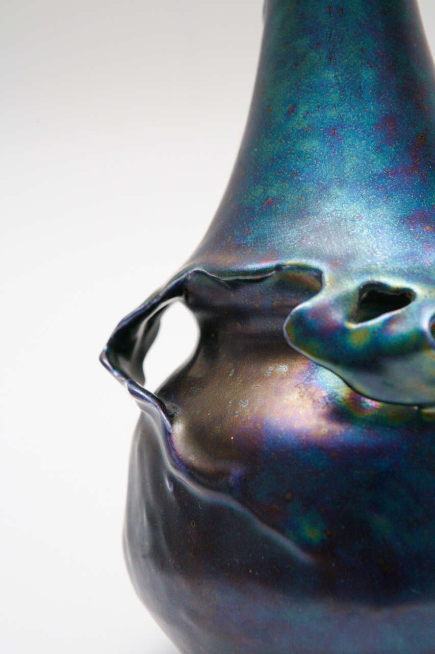 Turn-of-the-Century Art Nouveau Vase In Excellent Condition For Sale In Palm Desert, CA
