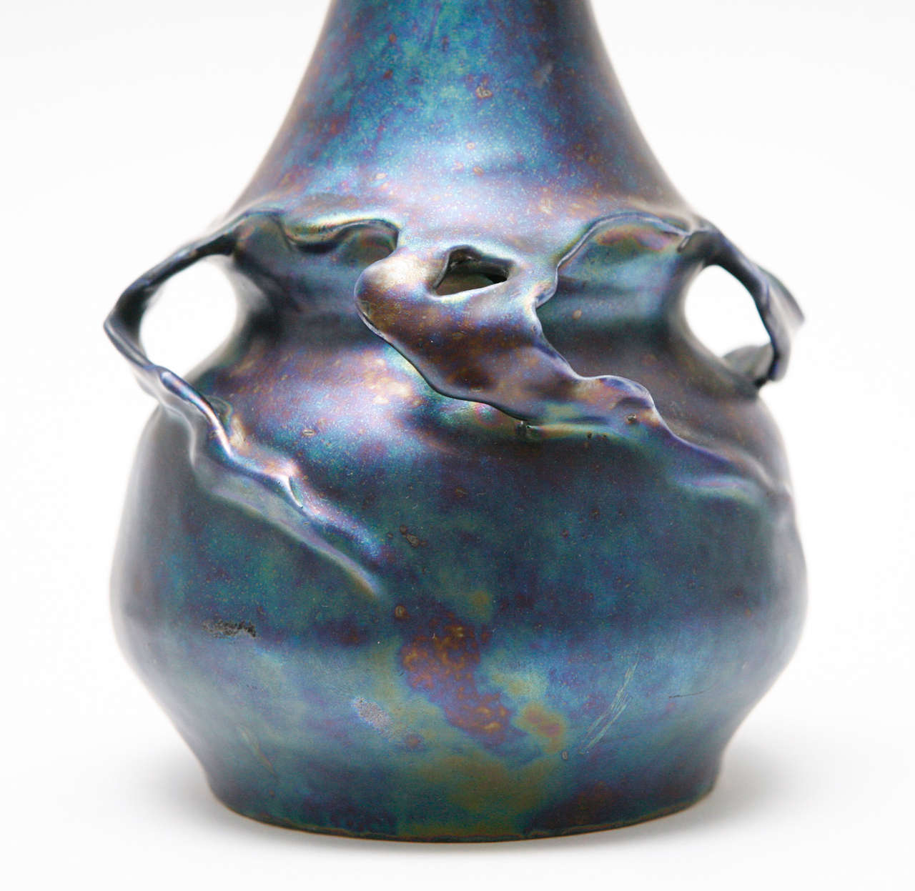 Ceramic Turn-of-the-Century Art Nouveau Vase For Sale