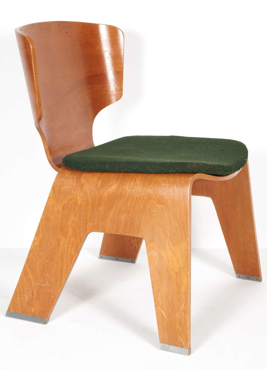 Japanese Kenzo Tange Chair, circa 1957 For Sale