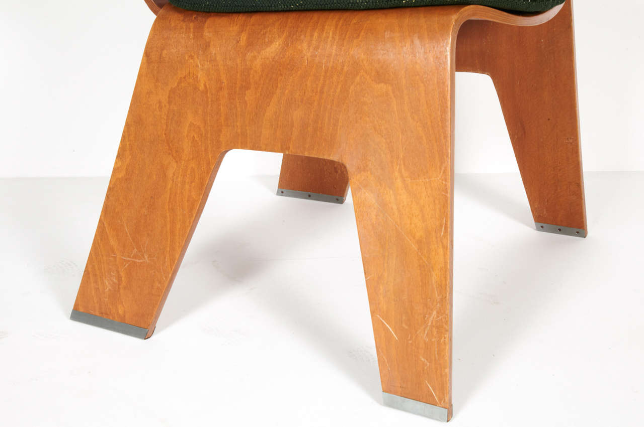 Molded Kenzo Tange Chair, circa 1957 For Sale