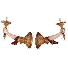 A Pair of Italian Torches