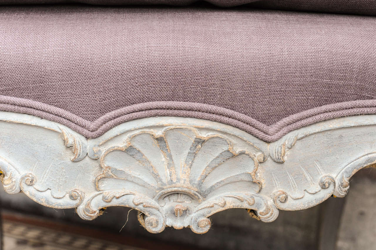 19th Century !9th.Century French Bergere For Sale