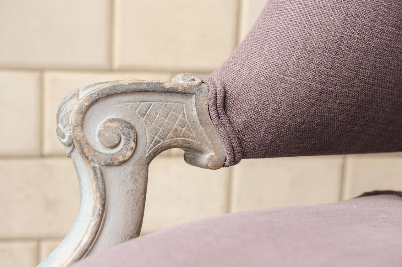Wood !9th.Century French Bergere For Sale