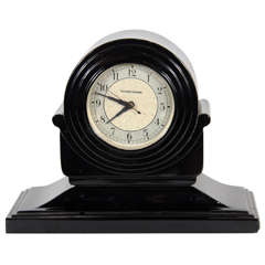 Art Deco  Machine Age Mantle Clock by Manning Bowman