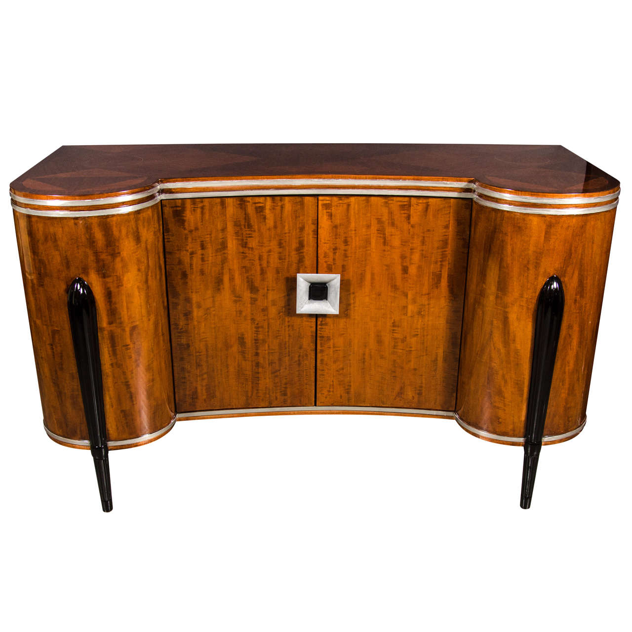 Stunning Art Deco Buffet/Cabinet in the Manner of Ruhlmann
