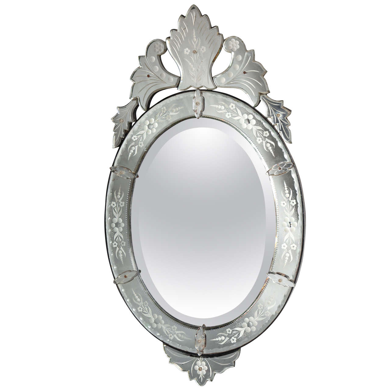 Oval Venetian Mirror