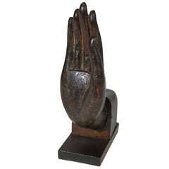 "Bronze" Hand Fragment from Thailand