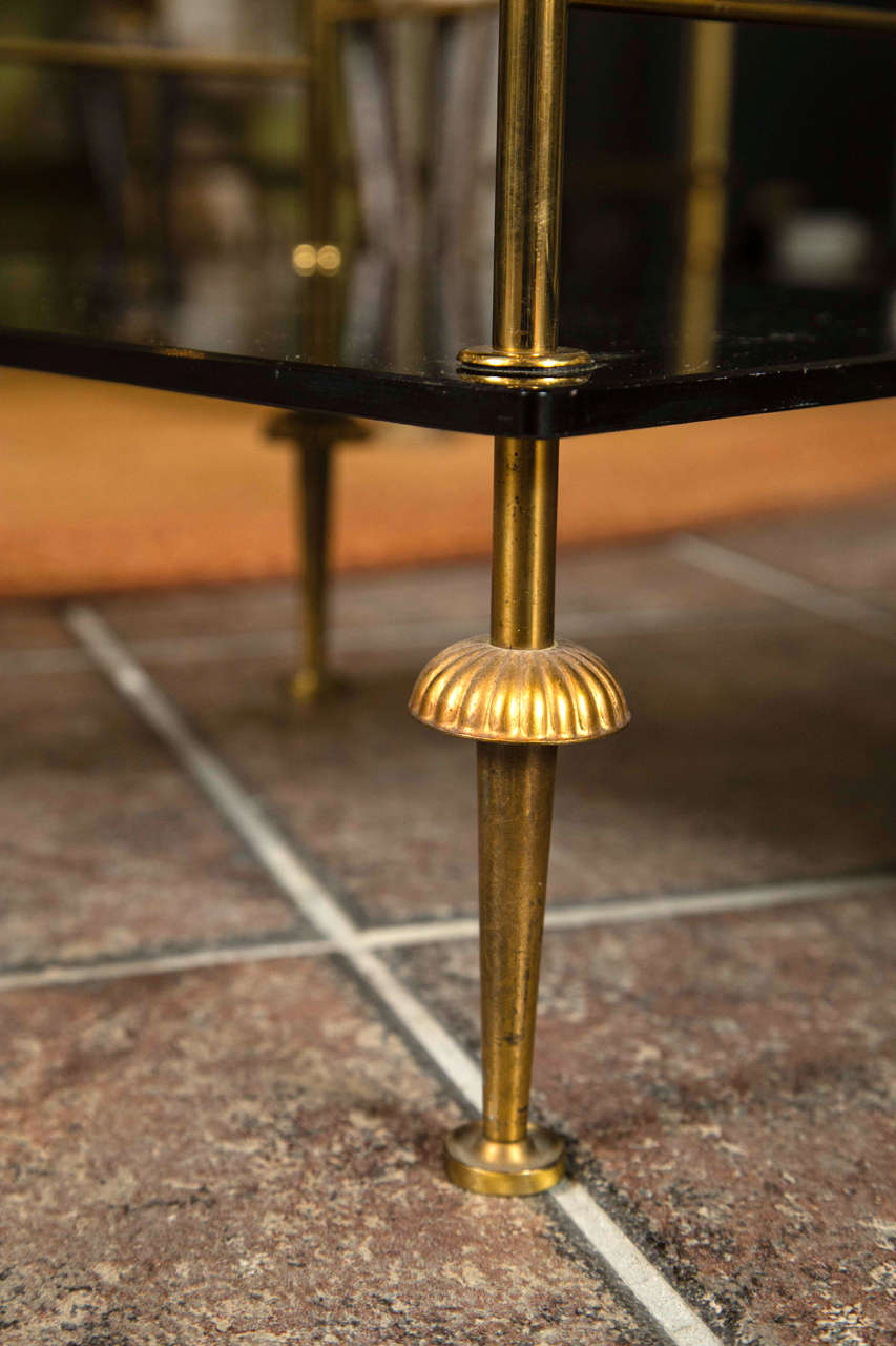Pair of Italian Bronze End Tables 2