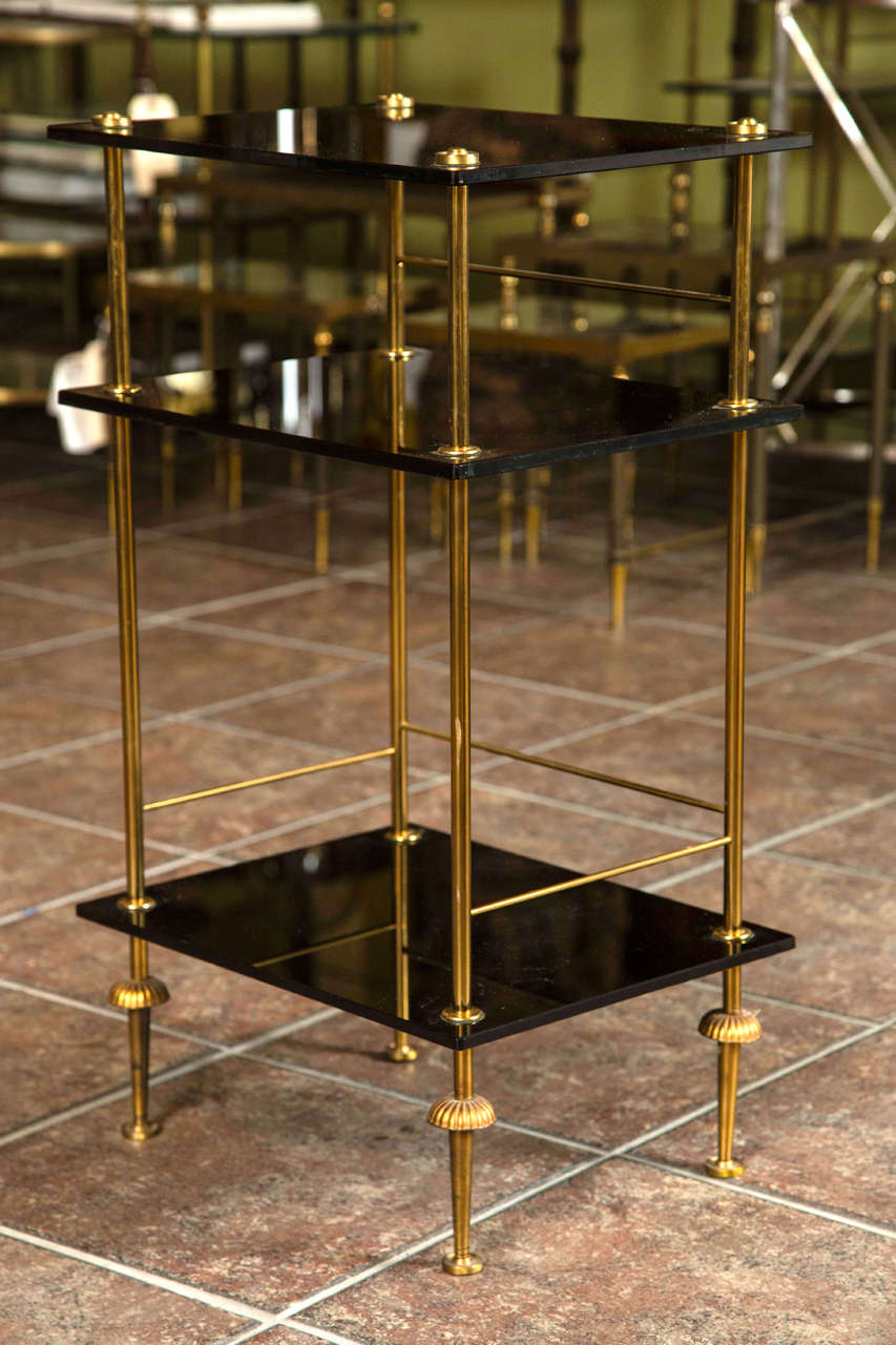 Pair of Italian Bronze End Tables 3