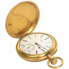 Antique Pocket Watch, Tiffany, Movement by Patek Philippe, 19th Century