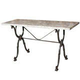 Signed Period Conservatory Table from Toulouse