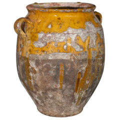 Demi-Glazed Terra Cotta Confit Pot