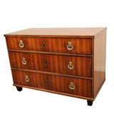 Biedermeier Chest of Drawers with Writing Surface