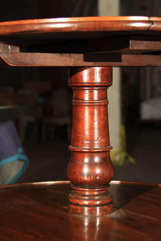 Mahogany 2 Tier Butler Stand For Sale