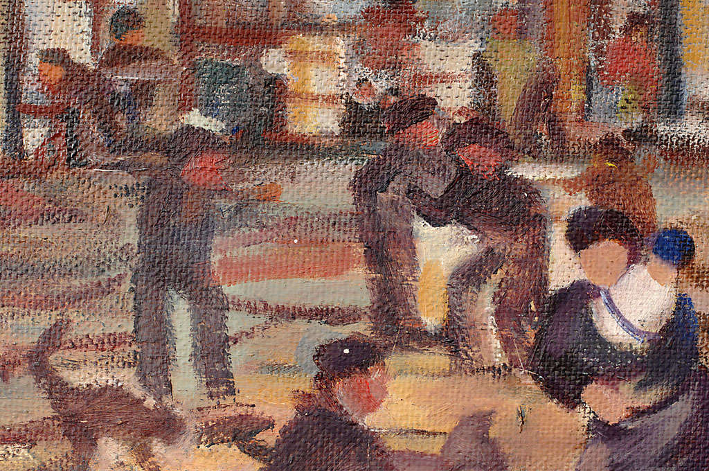 WPA Style Painting