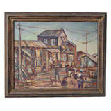 WPA Style Painting