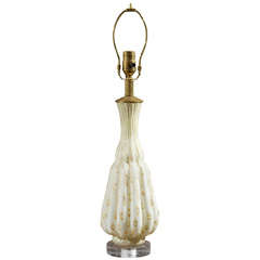 Fabulous Vintage Murano Glass Vase Lamp