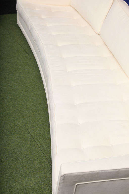 American Made-to-order Curved Sofa