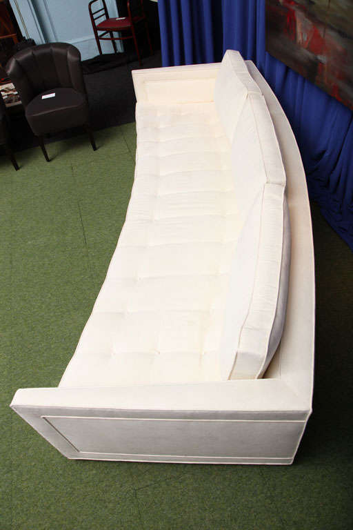 Contemporary Made-to-order Curved Sofa For Sale