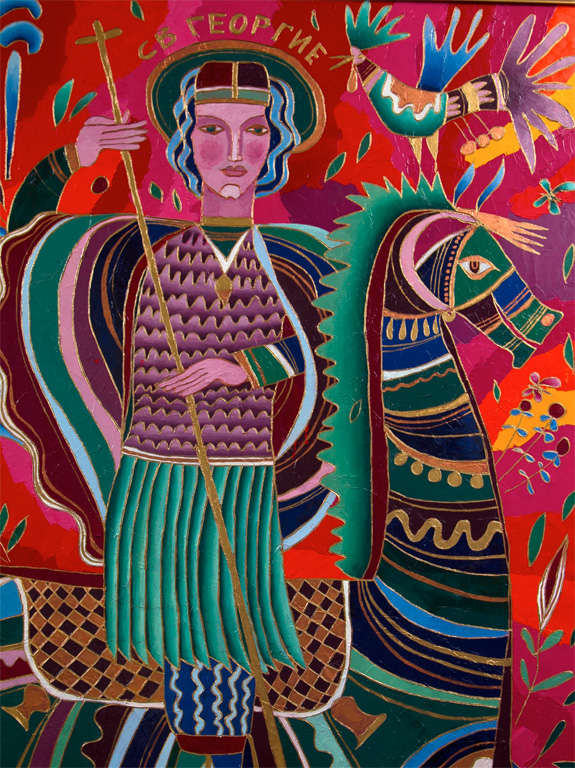 Yuri Gorbachev  "St. George Slaying Dragon"