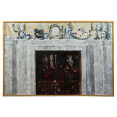"Mantle with Objects" by Lucien Dulfan