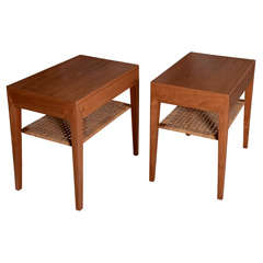 Pair Of 1950's Side Tables By Severin Hansen Jr.