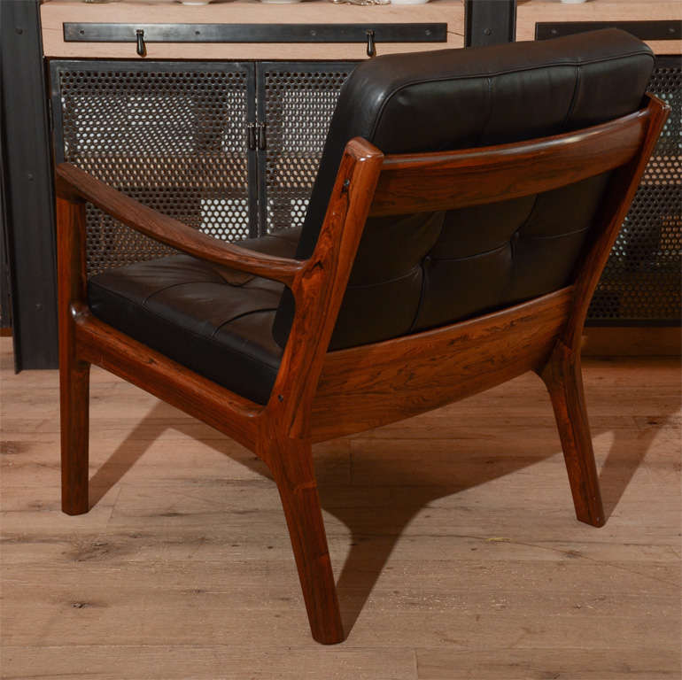 Danish Pair of Mid-Century Ole Wanscher armchairs for  France & Sons