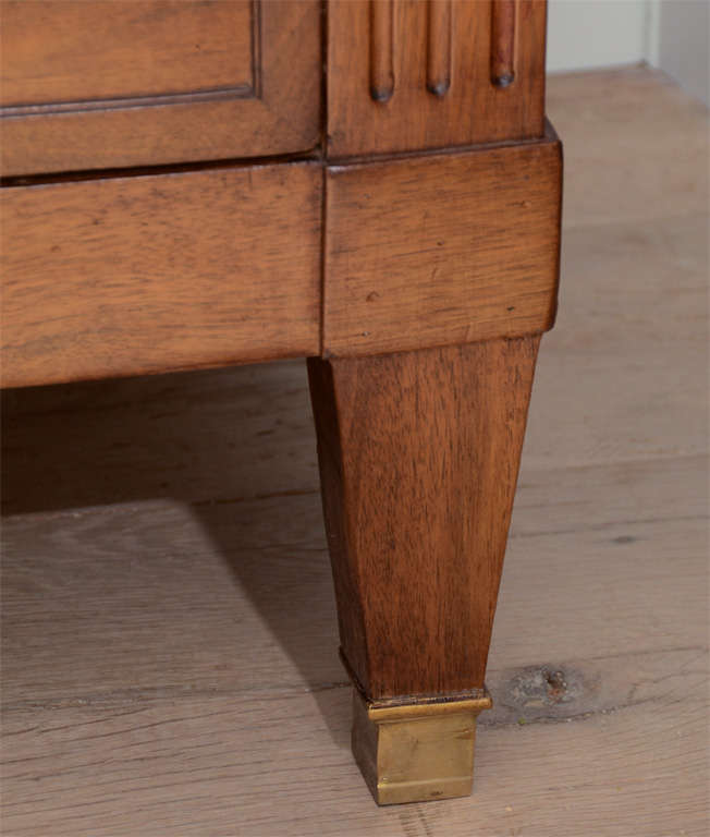 19th Century Empire Commode in Walnut For Sale 2