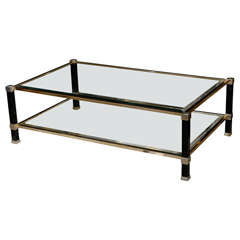 Pierre Vandel Paris Signed Coffee Table Pierre Vandel Paris Signed Coffee Table