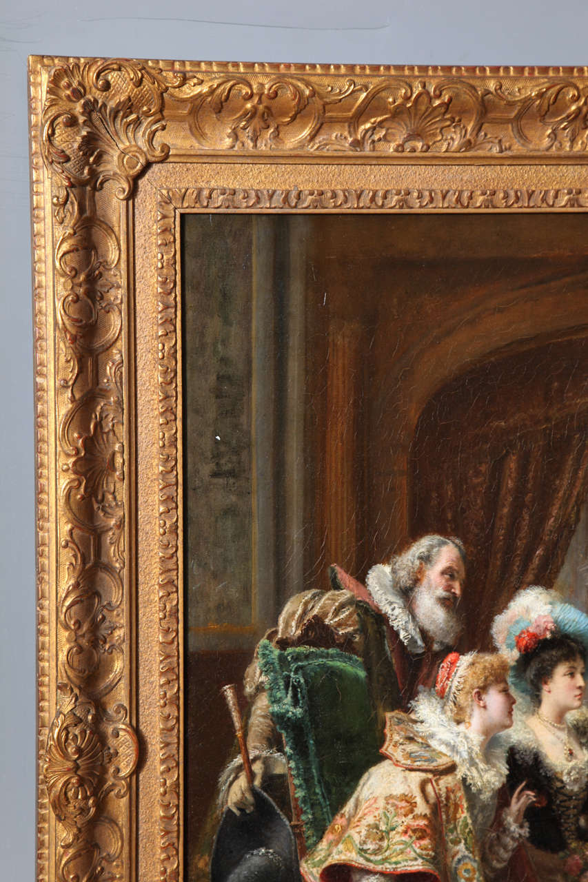 Giuseppe Castiglione 'The Cardinal's Court' Painting For Sale at 1stdibs