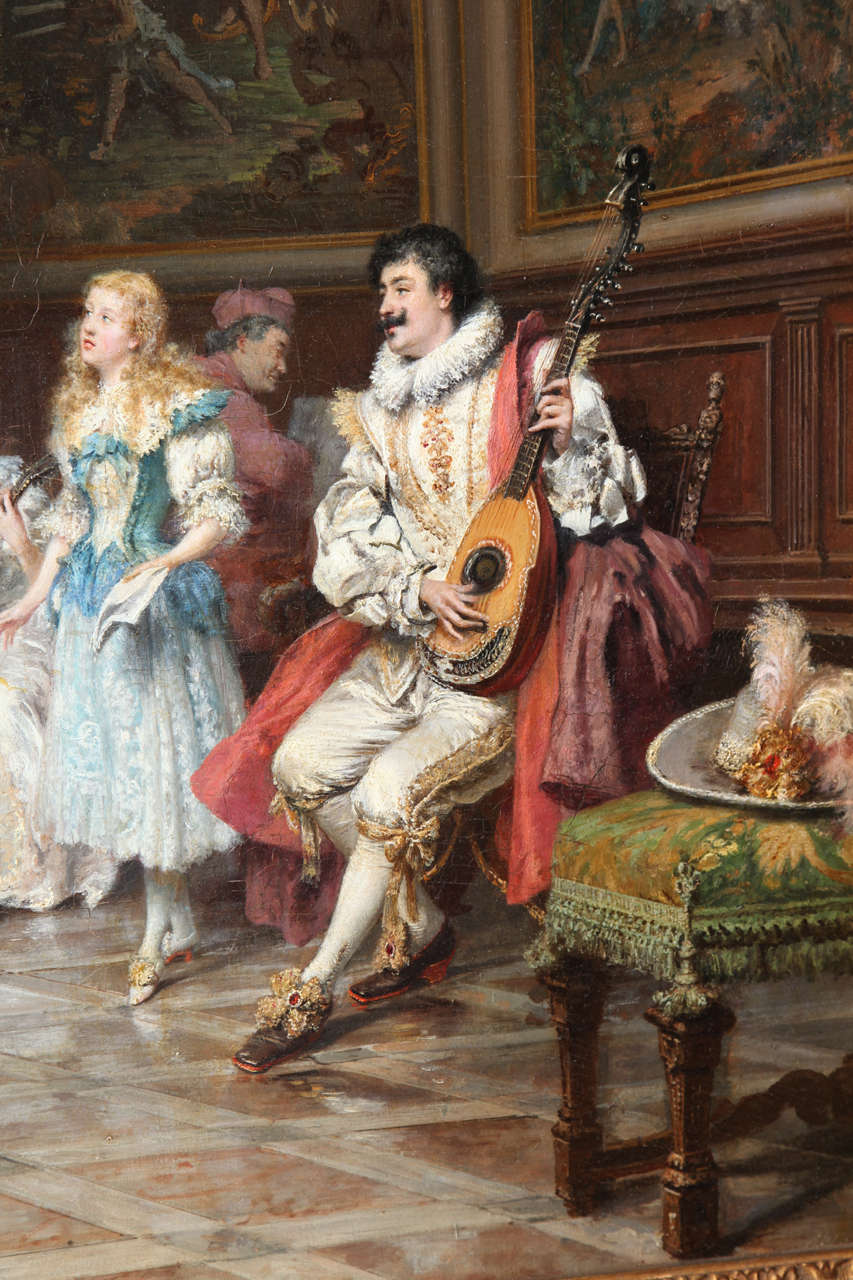 Giuseppe Castiglione 'The Cardinal's Court' Painting For Sale at 1stdibs