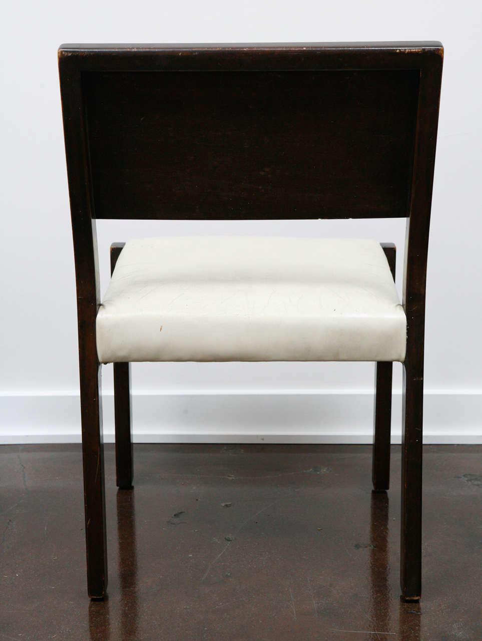 Set of 8 Vintage Alvar Aalto Dining Chairs- Modified by William Haines, 1943 2