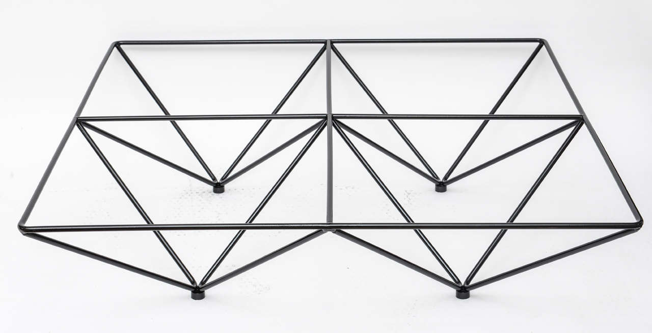 Minimalist Geometric Paolo Piva Alanda Coffee Table
