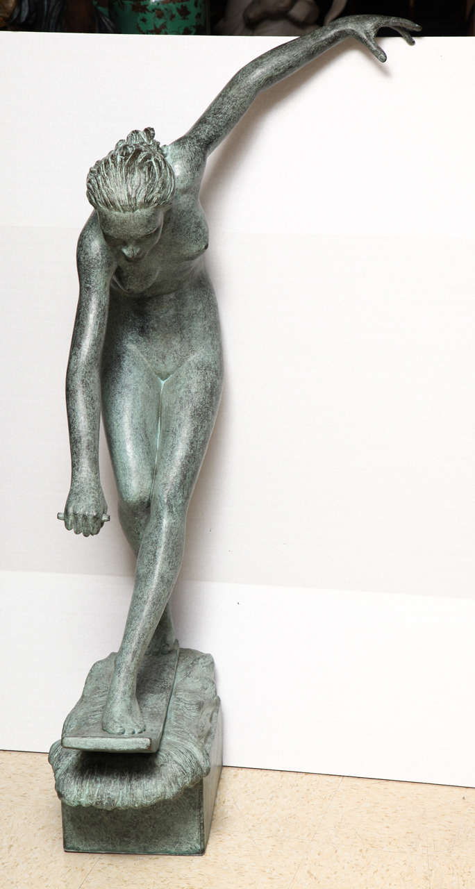 nude water sking